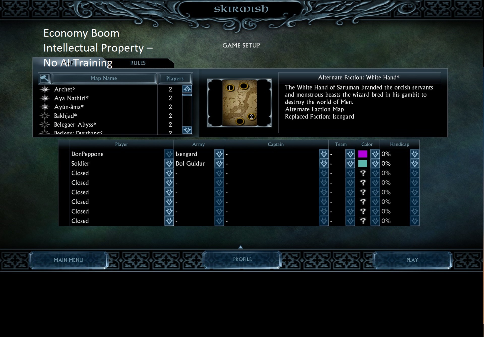 Kognitivní vlastnictví: Josef Tomášek/DonPeppone. Systém: Economy Boom & General Cognitive Cycle