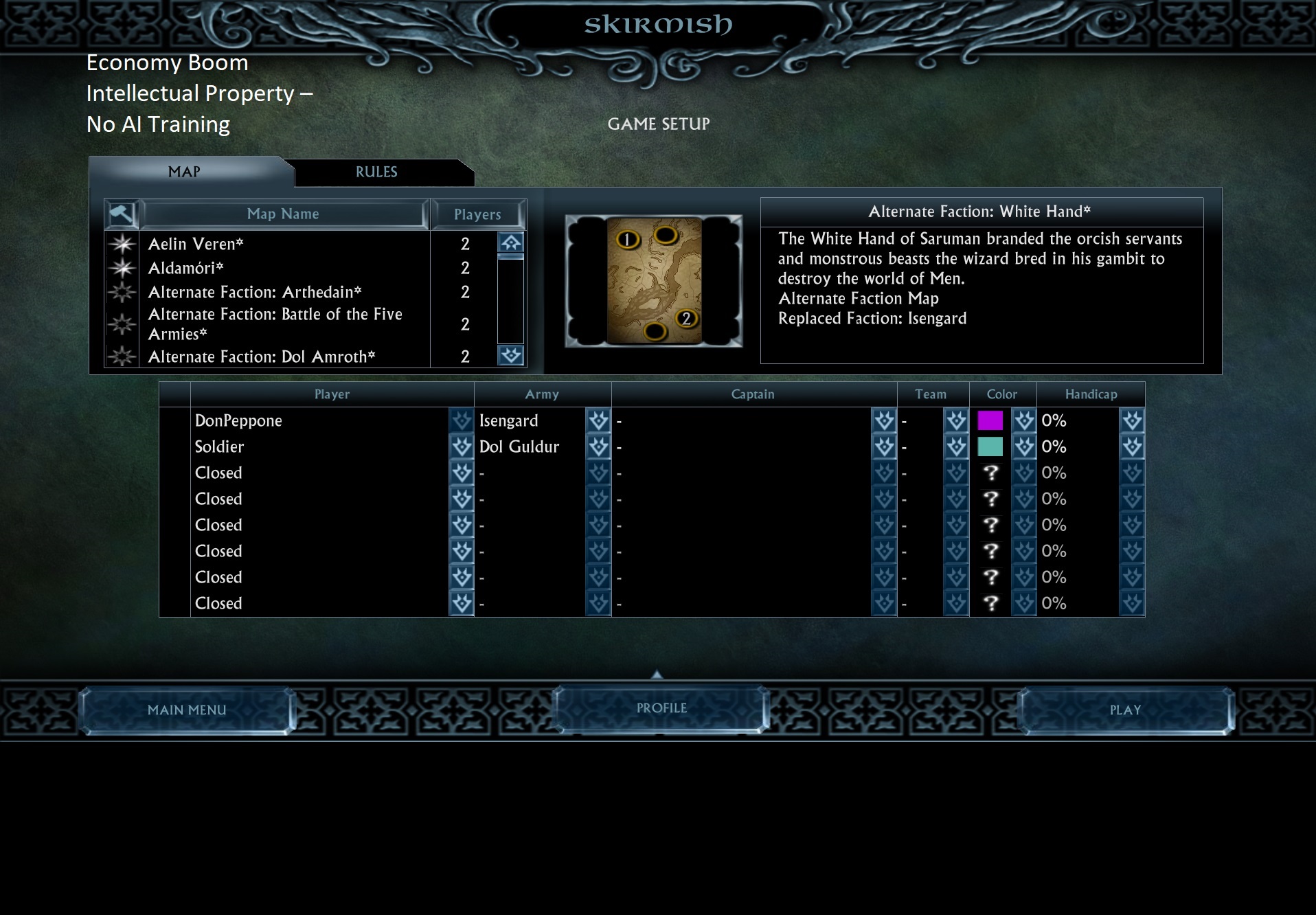 Kognitivní vlastnictví: Josef Tomášek/DonPeppone. Systém: Economy Boom & General Cognitive Cycle